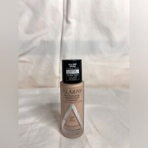 4/$25 Almay skin perfecting comfort matte foundation cool bisque #120, NEW
